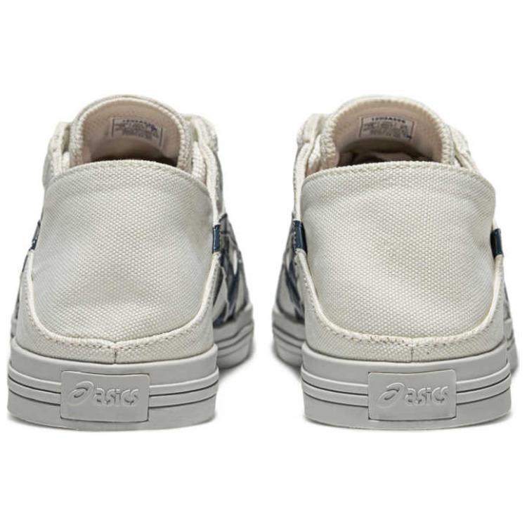 Asics Aaron Slip-On Comfortable Versatile Durable Lightweight Low-Top Casual Shoes Unisex Casual Shoes White 1203A556-020