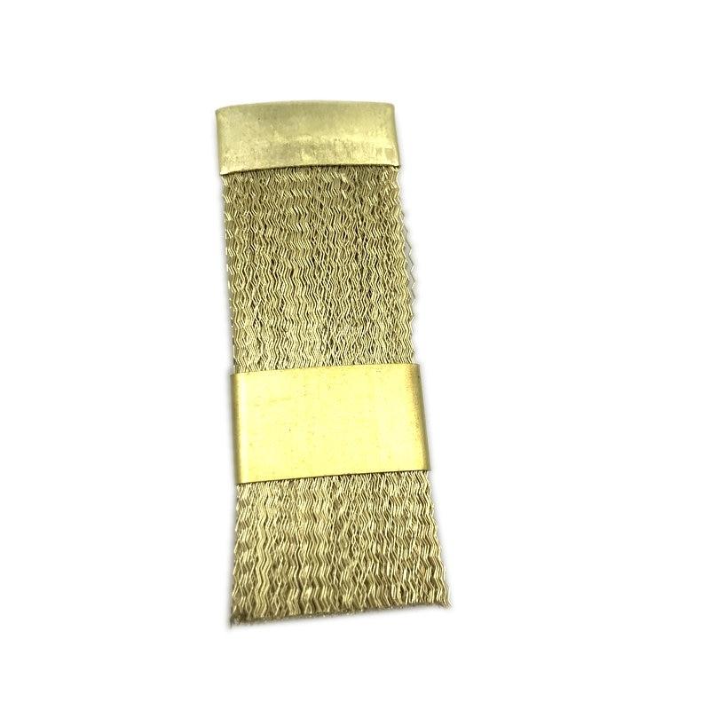 10pcs Bur Cleaning Brass Wire Brush Nail Drill Bits Cleaning Brush Copper Wire Brushes Dental Burs Files Stand Cleaning Tool