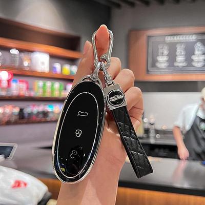 Чехол для ключа автомобиля Dongfeng Nano 01 для модели 2025 года – Защитный чехол для электромобиля с пряжкой для женщин