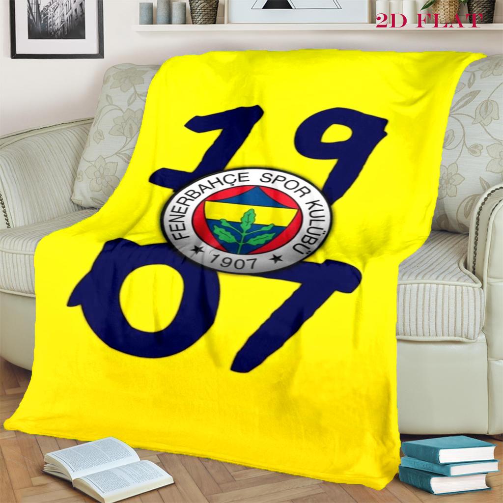 Fenerbahçe Legacy: Passion blanket Suitable for all seasons Soft and comfortable sheet Office rest blanket Outdoor plush blanket