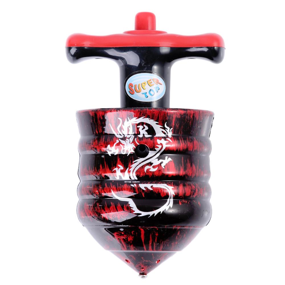 Гироскоп Волчок Лазерный Цветной Цветной Вращающийся Гироскоп Музыкальный Гироскоп Имитация Дерева Гироскоп