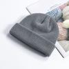 Elastic Vintage Dome Hat Brimless Bonnet Beanies Hip-Hop Knitted Cap  for Boy Girls