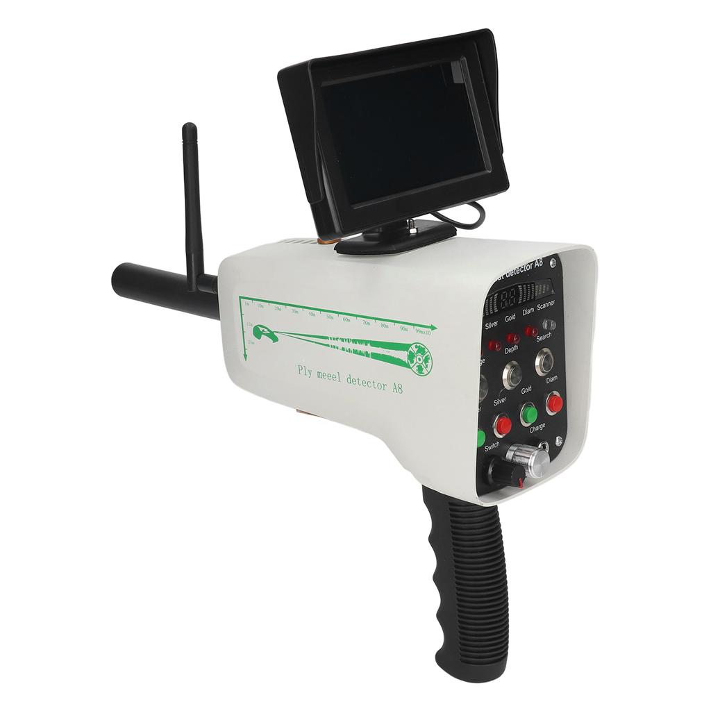Long Range Gold Detector AC100 To 240V Underground Metal Scanner with High Definition Screen for Gold Silver Copper