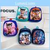 Ne Zha Pattern Printing Kids Backpack Schoolbag Breathable Large Capacity Bag