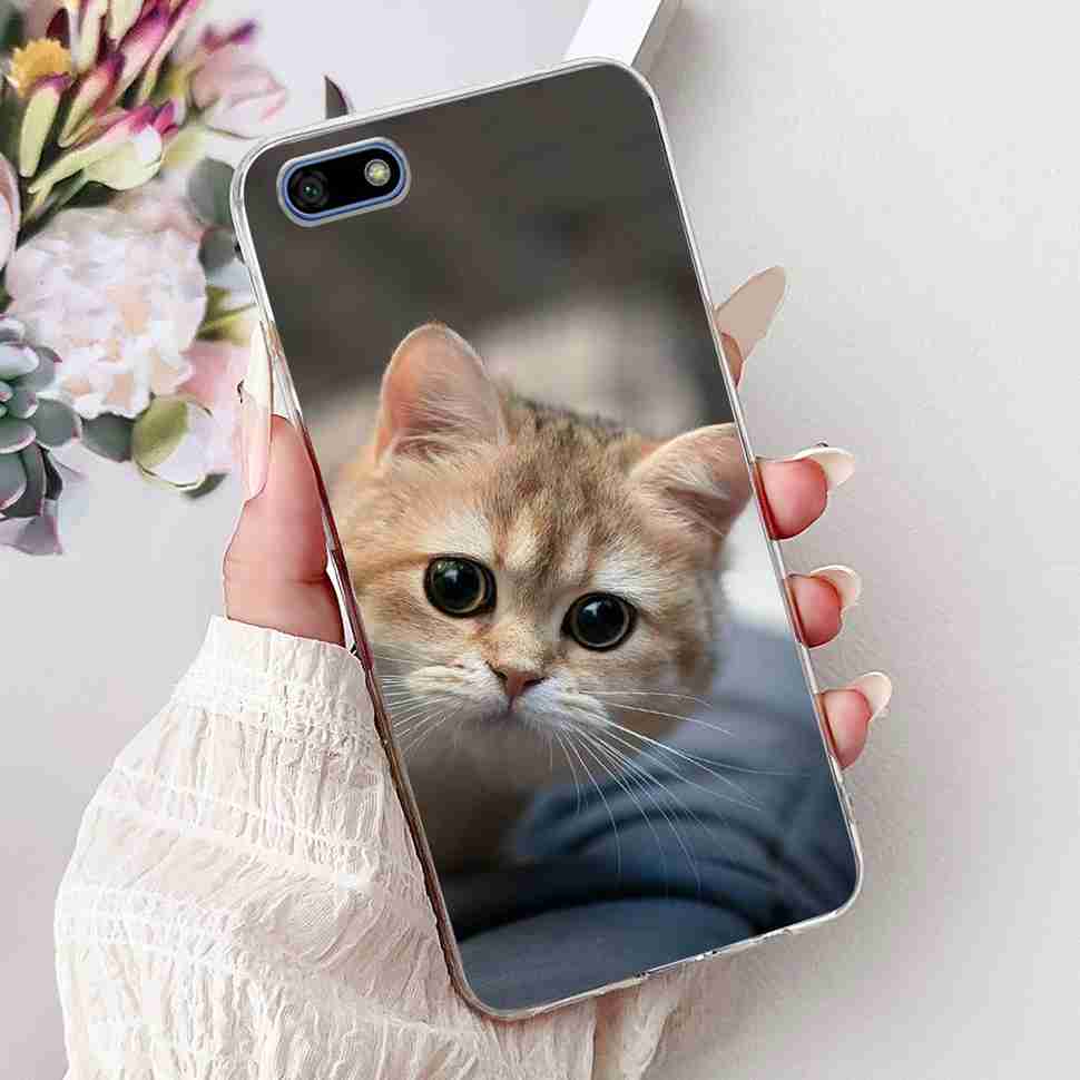 For Huawei Y5 2018 5.45" Case Fashion Butterfly Cute Cat Soft Silicone TPU Cover For Huawei y5 Y5 Prime 2018 DRA-LX2 Phone Cases