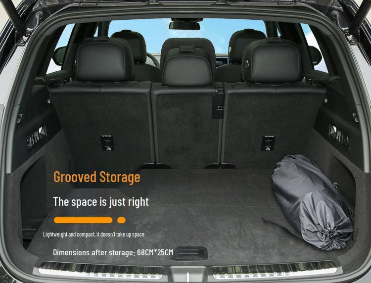 Идеальный надувной матрас L7 для багажника и заднего сиденья автомобиля - Подушка для сна в салоне внедорожника