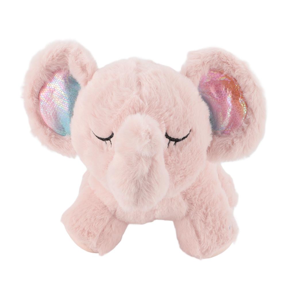 Bedtime Baby Soothers for Sleep Lullaby Music Calming Light Breathing Stuffed Animal Comforting Toy