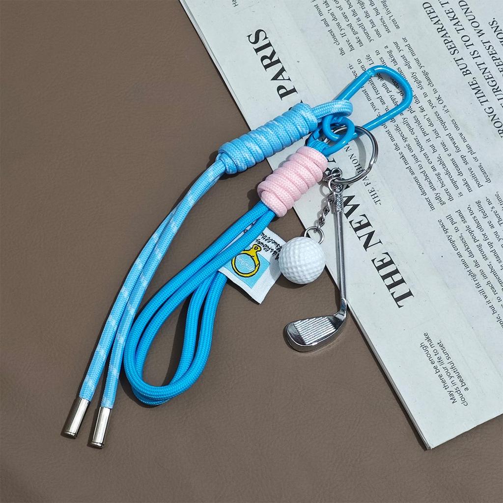 Милый брелок-подвеска в стиле Miu с дофаминовым альпинистским шнуром