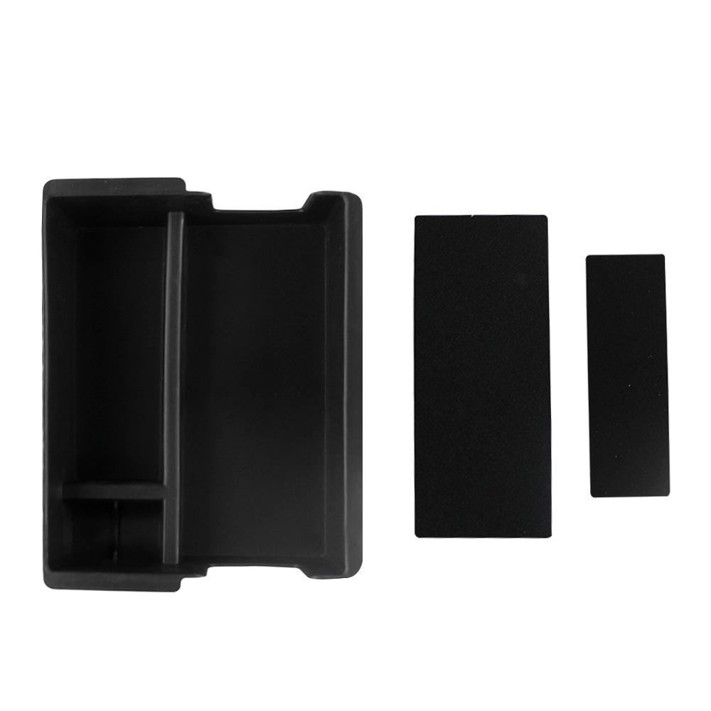 Органайзер-лоток на центральную консоль автомобиля для Isuzu D-Max DMAX 2025-2025 MUX, вставка в подлокотник, дополнительный ящик для хранения, черный