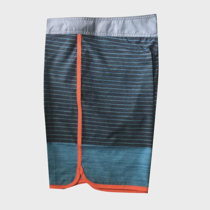 Водоотталкивающие эластичные штаны для серфинга 2023 года: Мужские повседневные полосатые пляжные и бодибилдинговые шорты