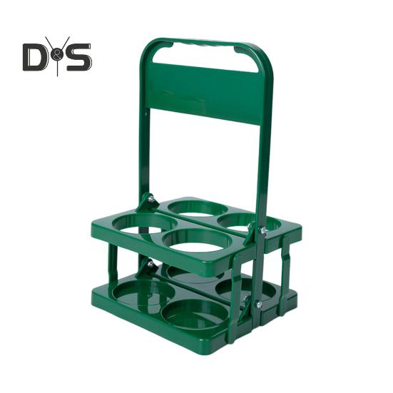 Портативный держатель для напитков, складной подстаканник для автомобиля, многоразовый подстаканник с ручкой, складной держатель для напитков для кофе, пива, вина, газировки, сока