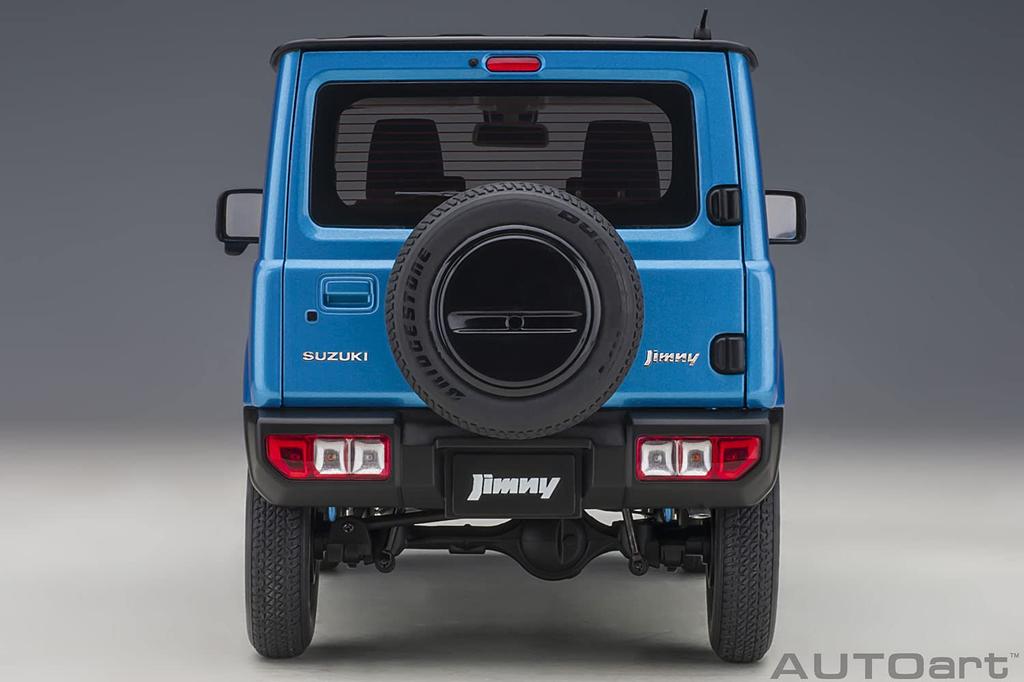 AUTOart Suzuki Jimny Blue Roof Готовый продукт 78502 1/18 (JB64) Металлик/Черный
