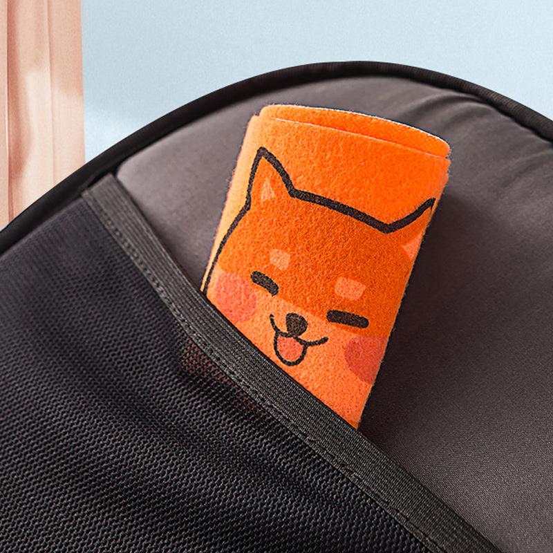 1 Pair Bathroom Warmer Universal Toilet Cover Self-adhesive Toilet Seat Cover Pad