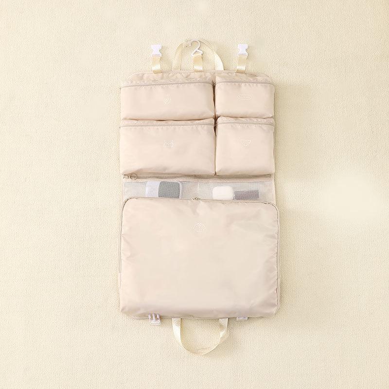 Suihe Портативная сумка-органайзер 7-в-1 для одежды, нижнего белья и носков - Решение для хранения в путешествиях большой вместимости