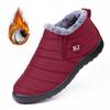 Warm Winter Boots WaterResistant Easy SlipOn Cushioned Sole Fuzzy Minimal Heel Rounded Toe Cozy Lining Insulated Comfy Ideal for Chilly Climates
