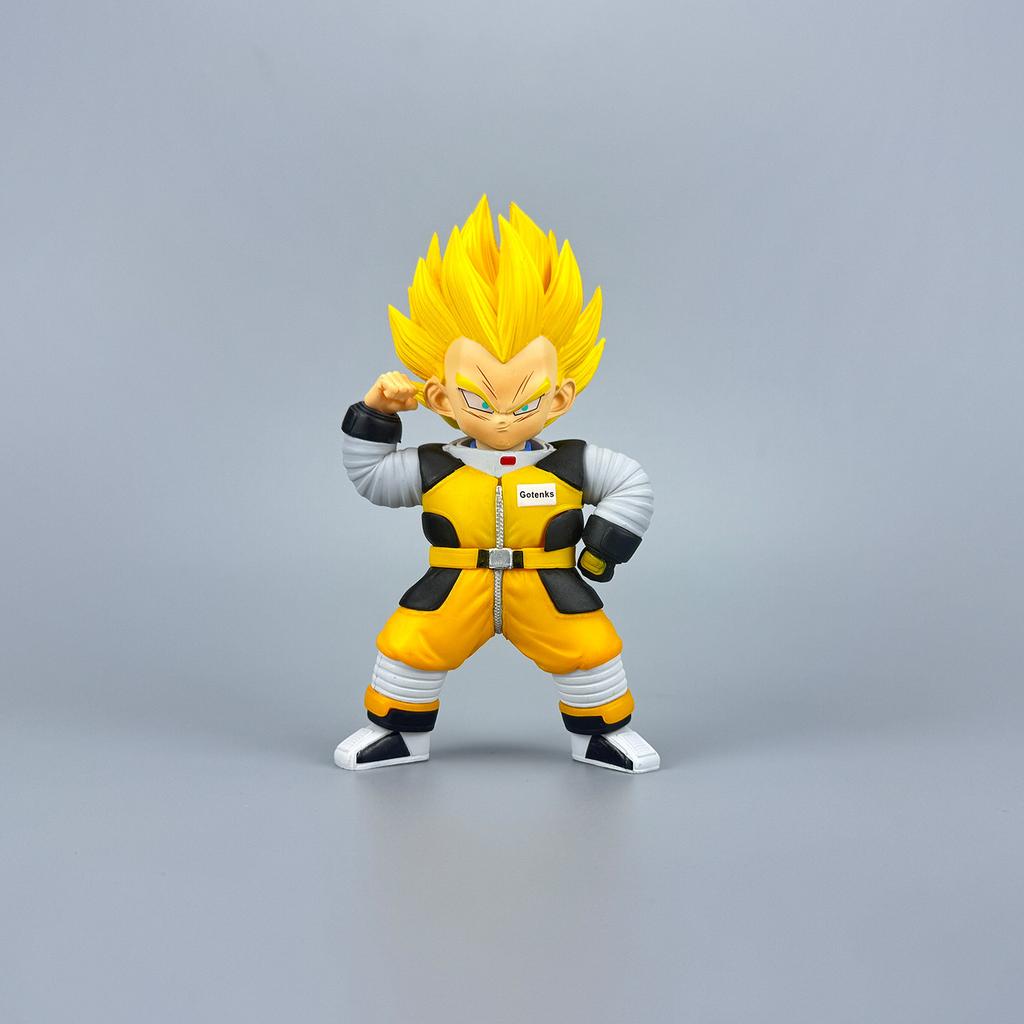 Фигурка Аниме Dragon Ball ПВХ Q-версия Скафандр Гоку Криллин Коллекционная Модель Настольное Украшение Для Фанатов Аниме Модная Игрушка Подарок