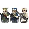 Building Block Doll Honor Guard With Type 95 Weapon Military China Assembled Building Block Toy Boy
