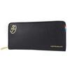 Long Wallet Round Zipper Rainbow Black [01]