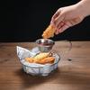 Hanging Sauce Cup French Fries Basket Sturdy Lightweight Snack Serving Tray Rust-proof Portable Kitchen Food Organizer Camping