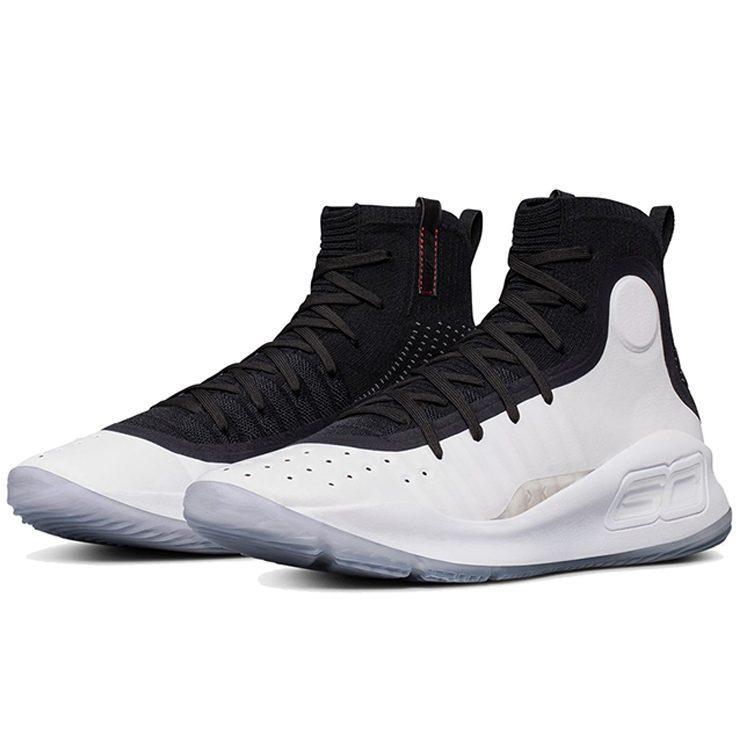 Under Armour Curry 4 Белый Черный 1298306-007