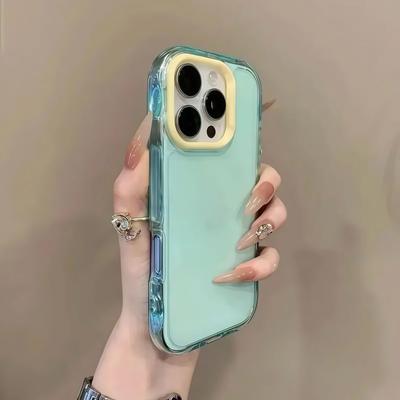 Для Apple 16pm Чехол для мобильного телефона Два в одном Imd Прозрачный акриловый Тпу Чехол для мобильного телефона для девочек