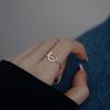 Кольцо Niche Design Love Open Ring женское маленькое модное темпераментное трендовое креативное в форме сердца на указательный палец