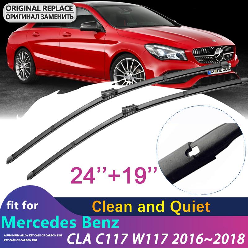 Автомобильные щетки стеклоочистителей для Mercedes Benz CLA C117 W117 2016 ~ 2018 2017 AMG ветрового стекла CLA180 CLA200 CLA220 CLA250 CLA45 автомобильные аксессуары