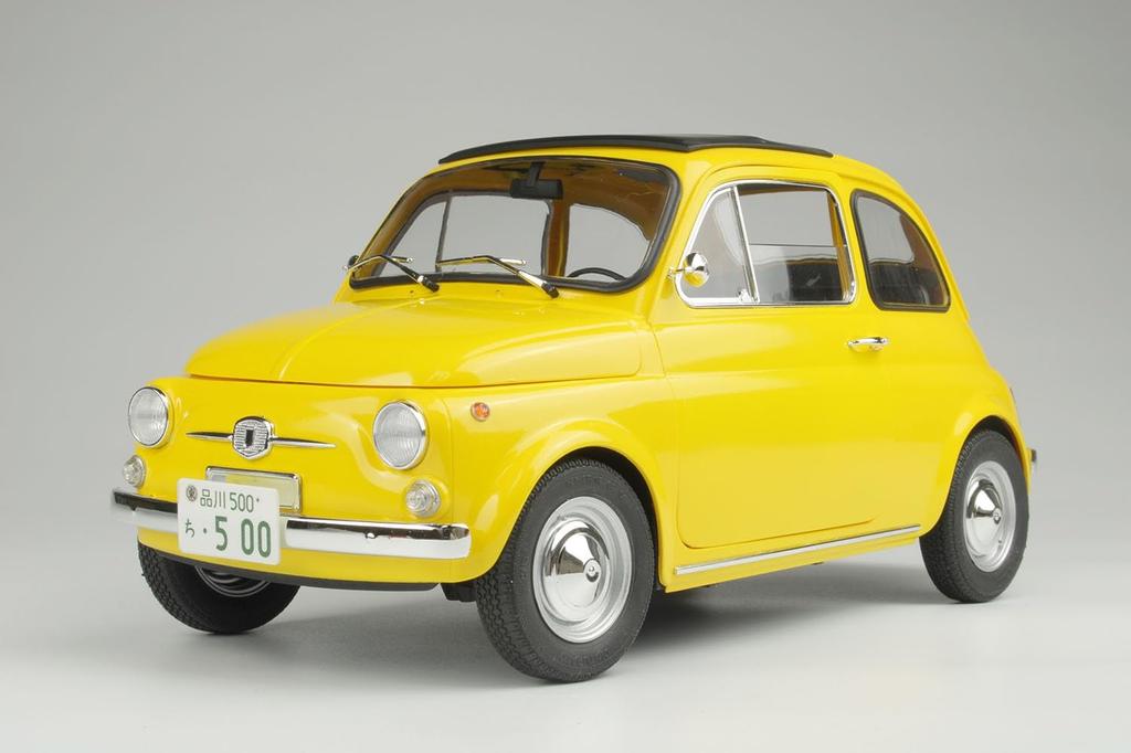 Fiat 500F 1968 Багажник на крышу в комплекте пластиковая модель PIT006 Platts/Italeri 1/12 (автомобиль)