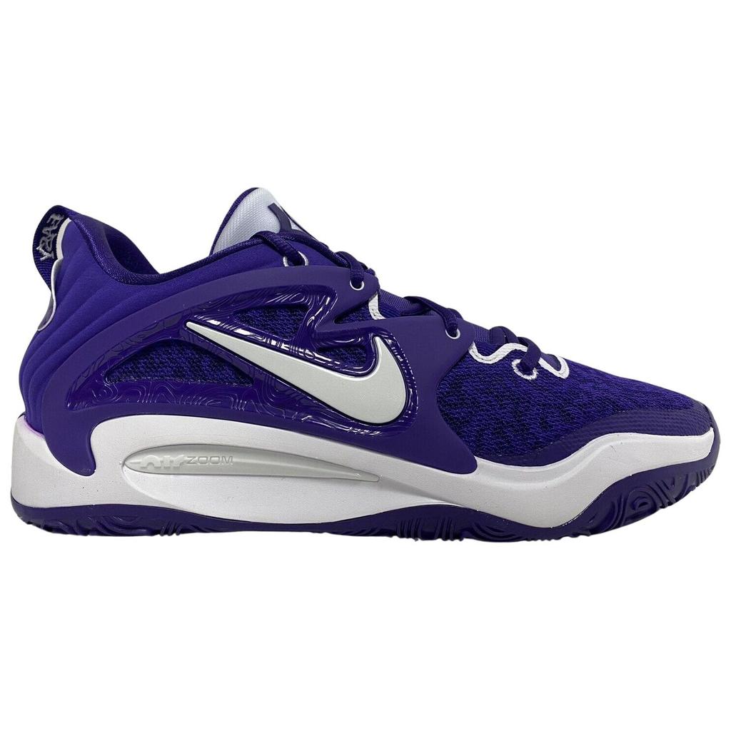 Nike KD 15 TB Court Purple Men Sneakers White DX6648-500