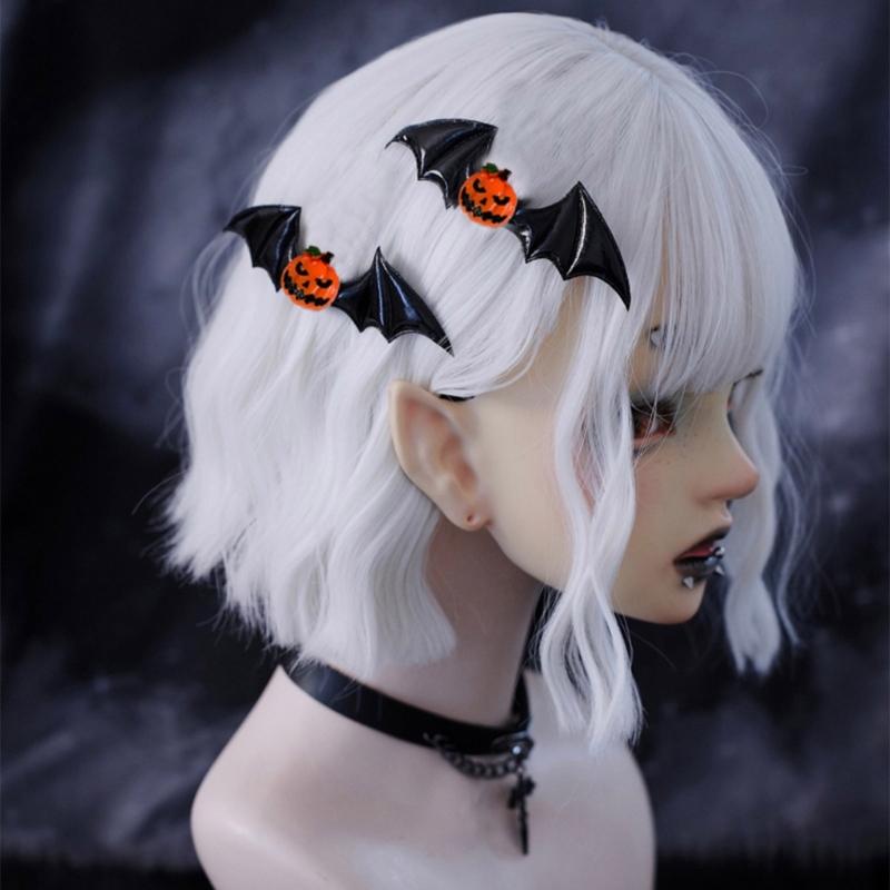 1 шт. Дружелюбная заколка в форме летучей мыши для готической моды, вечеринок на темную тематику, удобные аксессуары для костюма