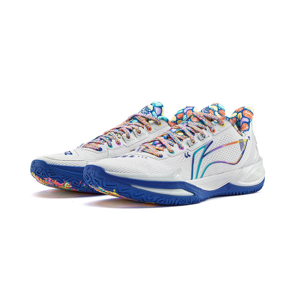 Li Ning Blade 6 V2 Амортизация Скользкая Устойчивая к истиранию Дышащая Отскок Сцепление Низкие Баскетбольные кроссовки Унисекс ABAV087-36