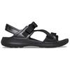 Crocs Унисекс Черные Туристические Простые Открытые Дышащие Пляжные Сандалии 212711-060