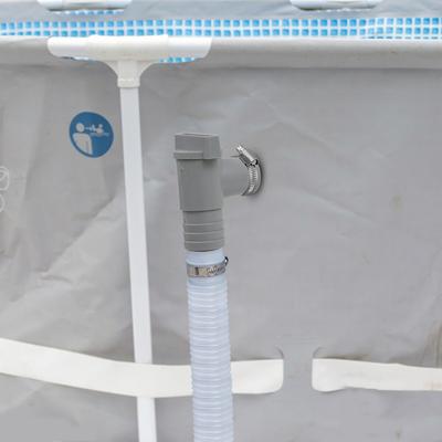 ПВХ Адаптер для насоса-фильтра бассейна Intex PoolSun Сливной клапан бассейна Шаровой кран Подходит для фитингов шланга 32 мм