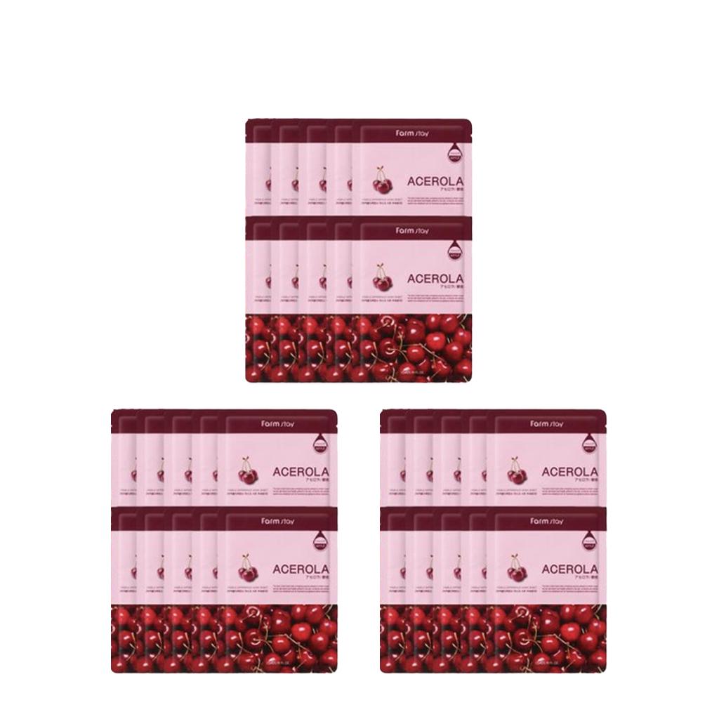 FARM STAY Пакет масок Visible Difference Acerola 23 мл (3 варианта)