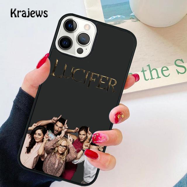 Американский сериал Люцифер мягкий чехол для телефона для iPhone 17 Air 16 15 14 plus 12 13 pro max coque Fundas