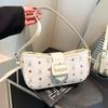 High-end Printed Women's Bags, New Trendy Niche Fashion Armpit Bags, High-end Versatile Shoulder Messenger Bags