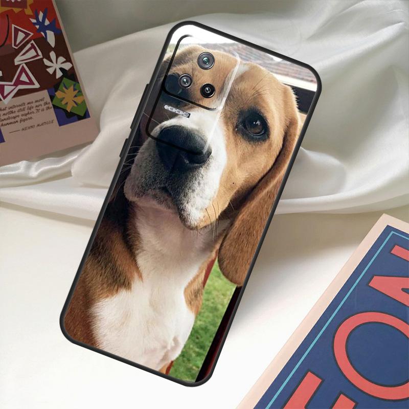 Beagle Dog Funda For POCO M6 Pro X3 X4 X5 X6 M5s F3 F5 Xiaomi 13T Pro 12T 11T 12 13 Lite 14 Ultra Case