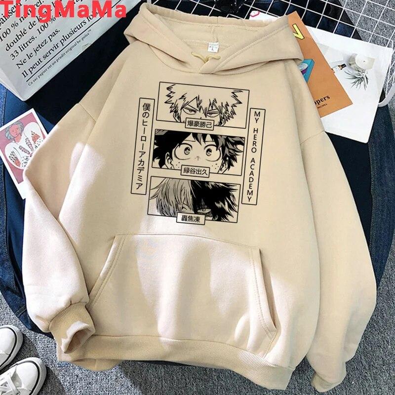 Толстовки унисекс с принтом My Hero Academia Bakugo, толстовки унисекс с корейским принтом, 2021, толстовка унисекс с аниме аниме