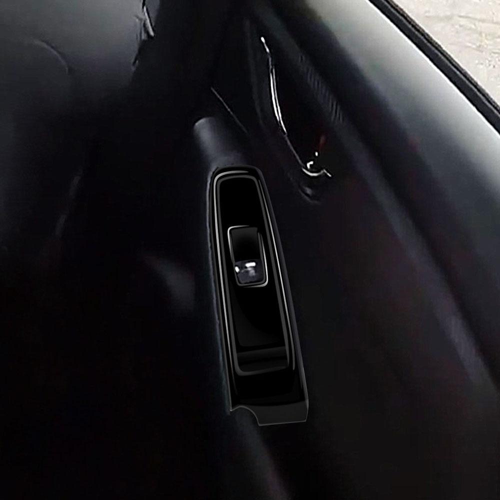 Для Subaru WRX 2022 2023 ABS черный карбоновый оконный переключатель, крышка панели, накладка на кнопку подъема, наклейка, автомобильные аксессуары