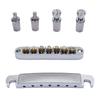 Bridge Stop Bar Tailpiece Combo Replacement for LP SG 7 String Electric Guitar for Tune O Matic