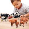 Creative Educational Small Animal Farm Cow Toy for Kids