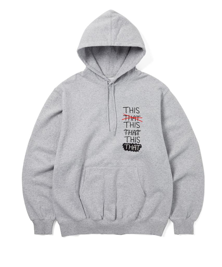Худи Thisthat Skate Хизер Грей