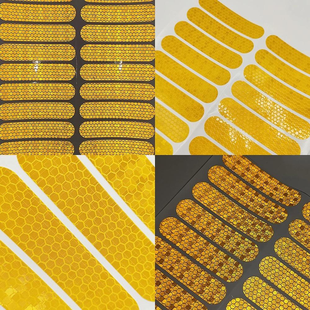 20 шт. ПВХ Ночная предупреждающая наклейка Безопасность Светоотражающие наклейки для скутера Xiaomi M365/Pro