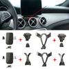 1 партия Пластиковый материал Для 2013-2018 Mercedes-Benz GLA X156 CLA X117 Крепление-держатель на вентиляционное отверстие Держатель для мобильного телефона Специальная подставка
