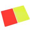 Hot Sale Red Card Multi-function 3.2x4.3 Inch Soccer Referee Red Yellow Cards for Football Match Training Referee