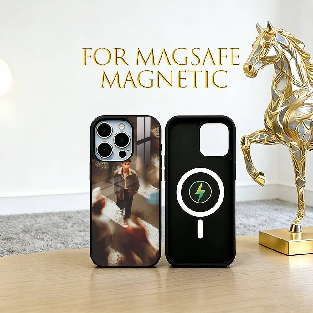 Muscle Man Phone Case For iPhone17,16,15,14,13,12,11 Plus,Pro Magnetic For Magsafe Wireless Charging