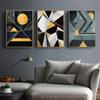 Luxury Geometric Pattern Canvas Wall Art Print Nordic Poster Abstract Painting Decorative Picture Modern Living Room Decoration