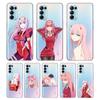 Darling In The France For OPPO Reno7 SE 6 5 Z F 4G 5G Find X2 X3 Neo Lite Pro Plus Transparent Soft Phone Case Coque