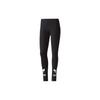Originals Trefoil Letter Logo Print Slim Fit Fitness Pants Women Bottoms Black AJ8153