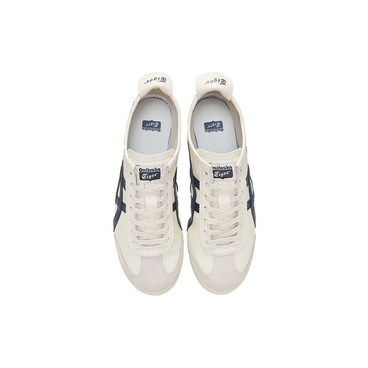 ONITSUKA TIGER Кроссовки унисекс Mexico 66 Retro Легкие Прочные Низкие Кроссовки для бега Белый Синий Желтый 1183B771-107
